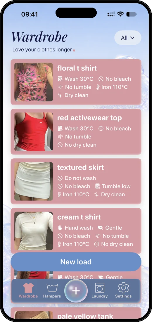 Dressy wardrobe